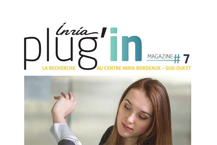 Nicolas Rougier dans ＂Plug'in＂, le magazine de l'INIRA Nouvelle-Aquitaine